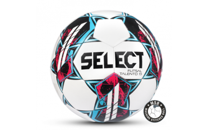 Футзальный  мяч Select Futsal Talento 13 v22, 57-59 см, бел-голуб, арт. 1062460002