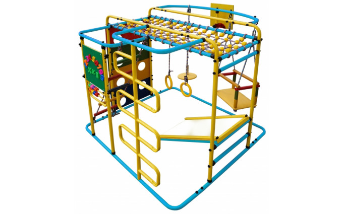Спортивно-игровой комплекс Формула здоровья Мурзилка-S (голубой радуга)