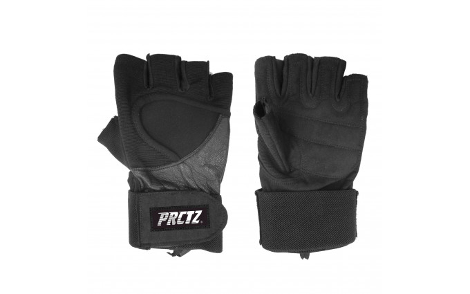 Перчатки для фитнеса c фиксатором запястья PRCTZ WRIST-WRAP GLOVES 